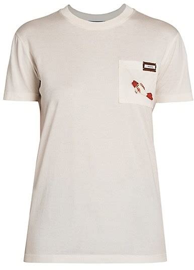 prada fish shirt|Prada Fish Pocket T.